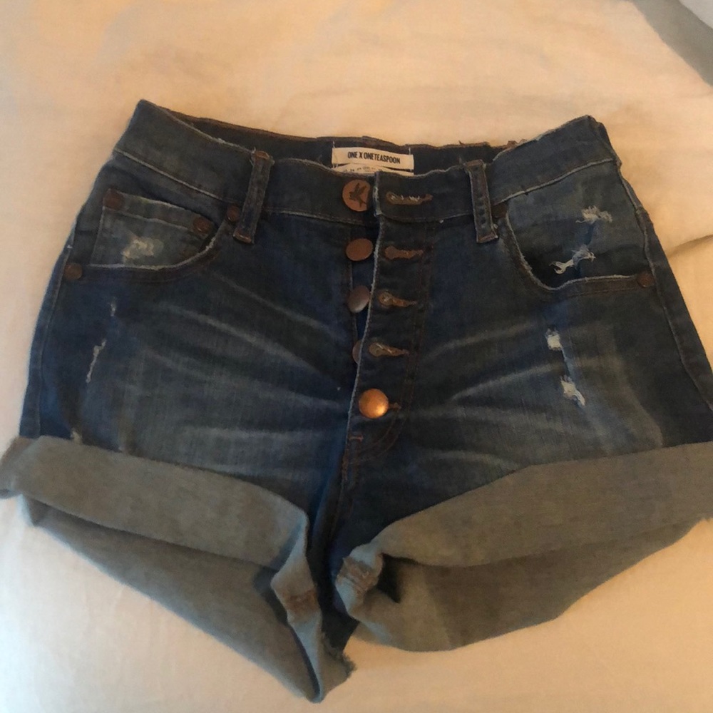One Teaspoon Denim Shorts